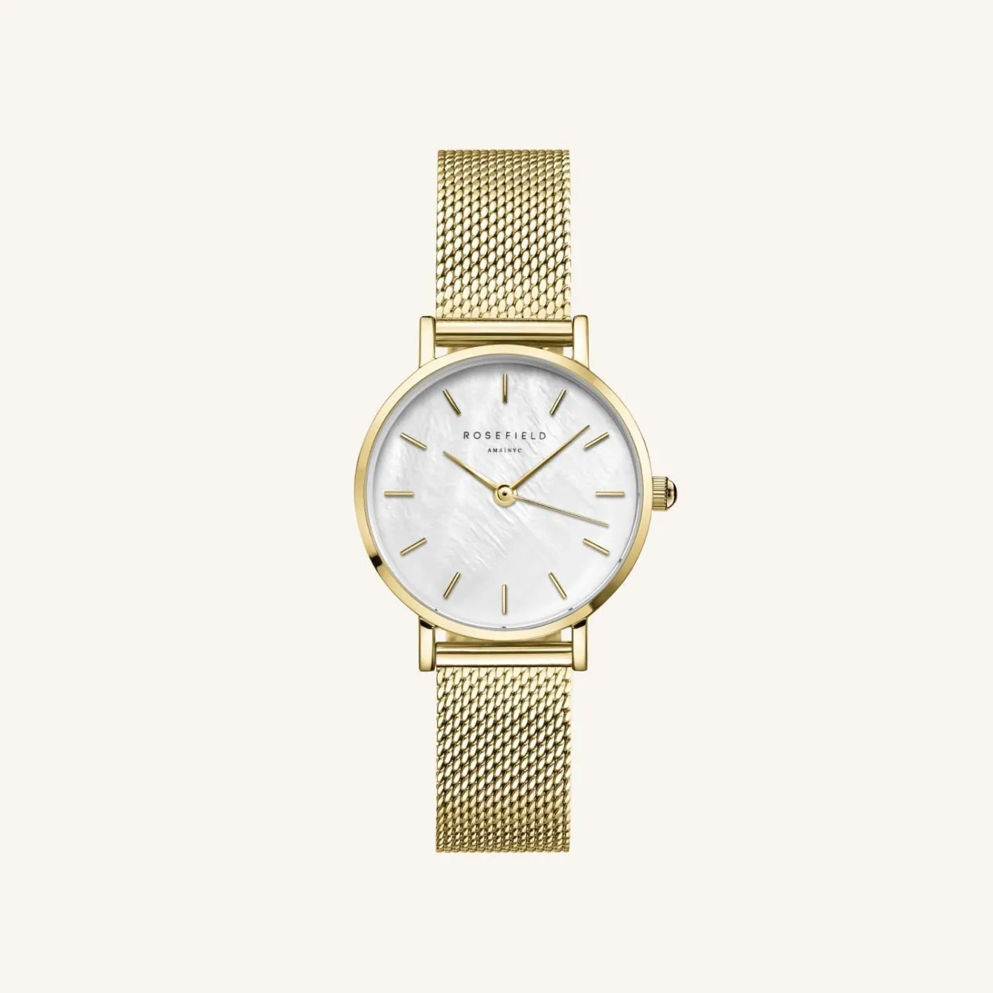 Rosefield Small Edit Mesh Gold Sale