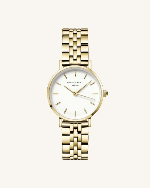 Rosefield Small Edit White Gold New