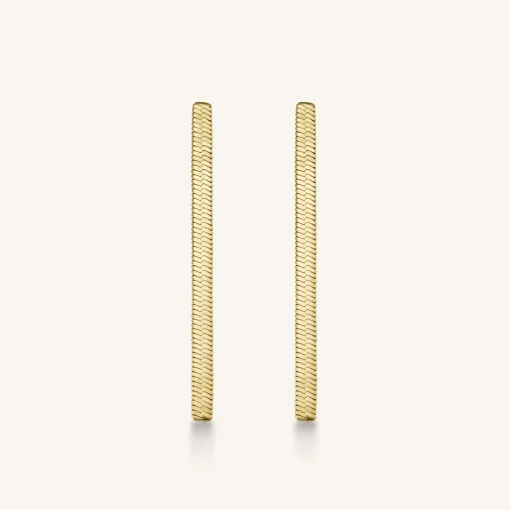 Rosefield Snake Earrings Gold Hot