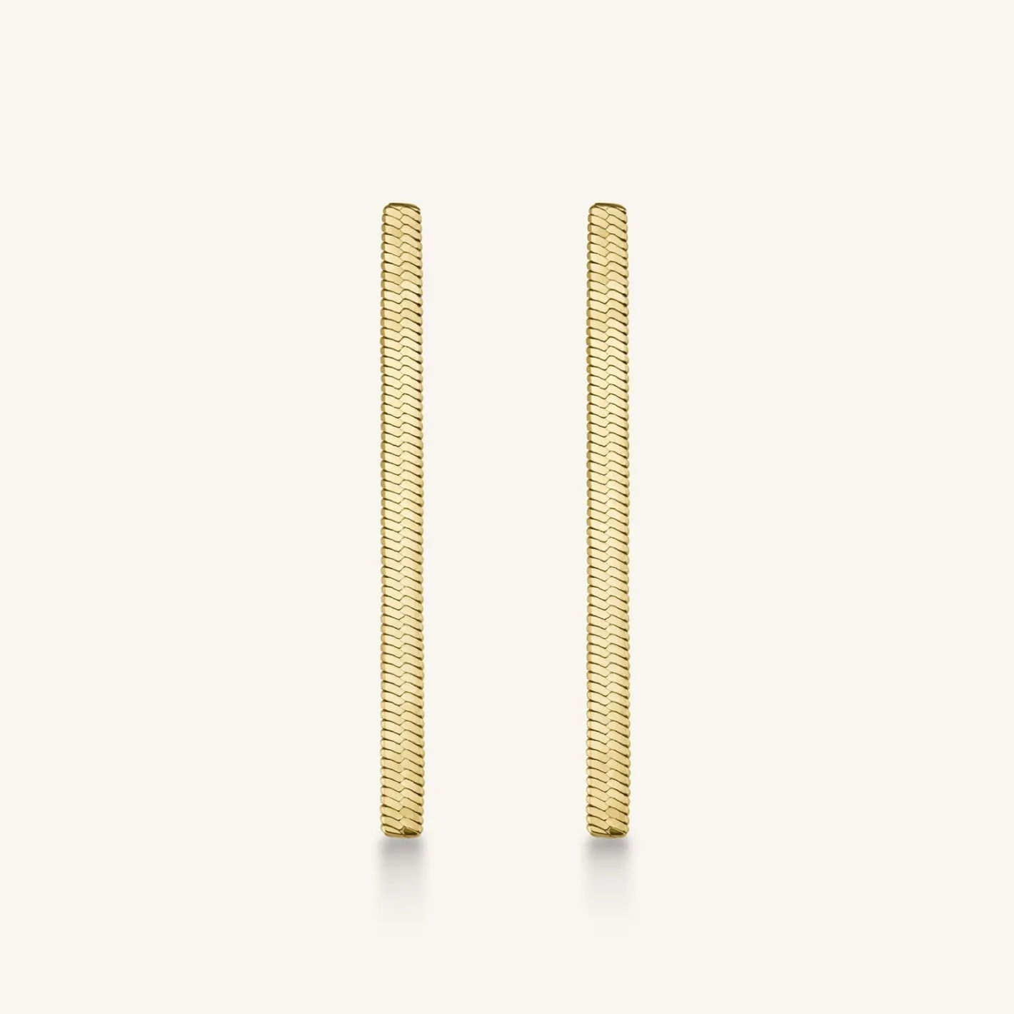 Rosefield Snake Earrings Gold Hot