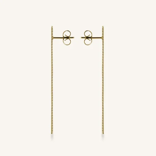 Rosefield Snake Earrings Gold Hot