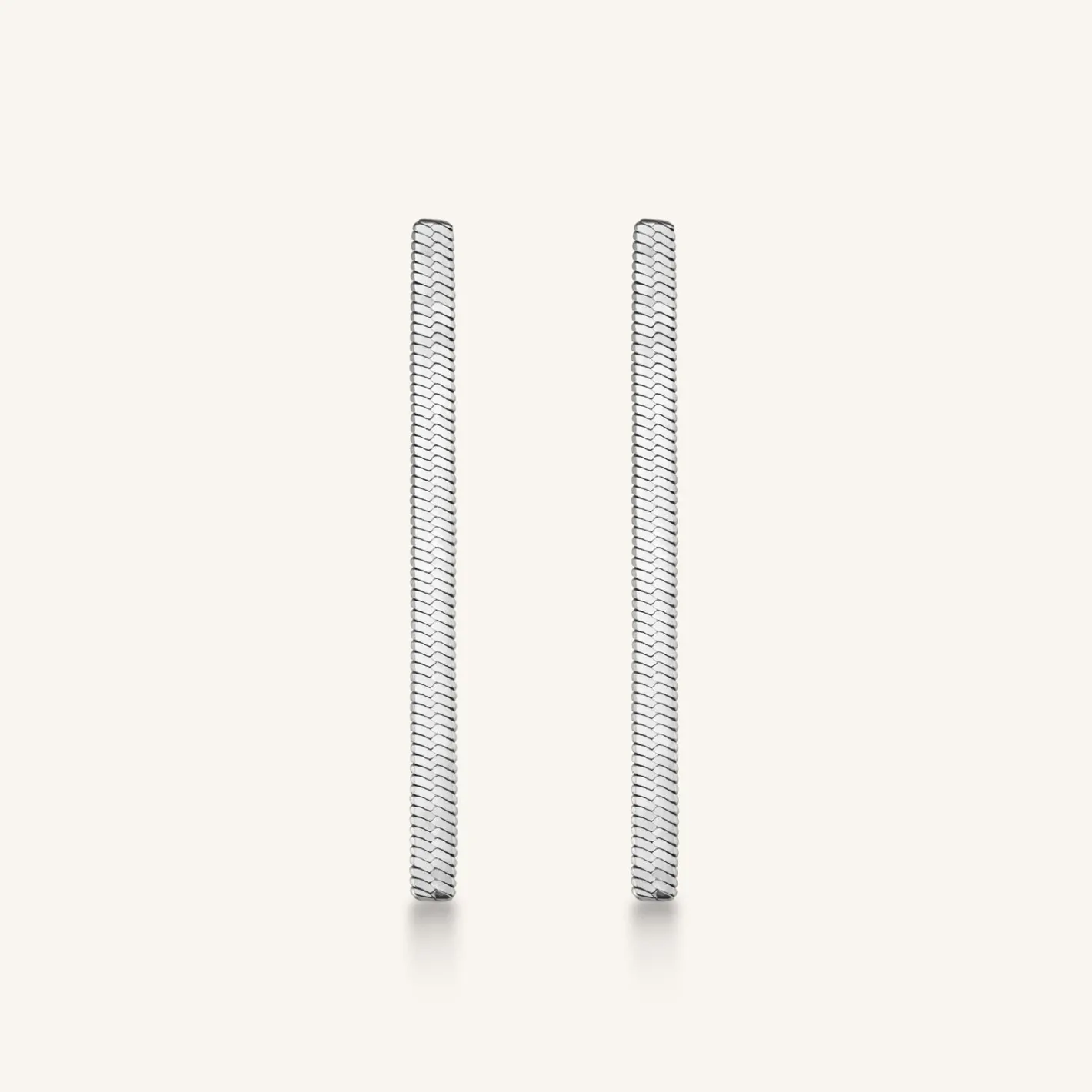 Rosefield Snake Earrings Silver Best