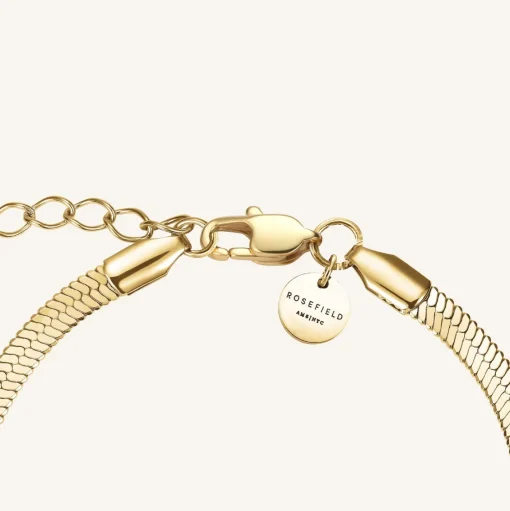 Rosefield Snake Heart Bracelet New
