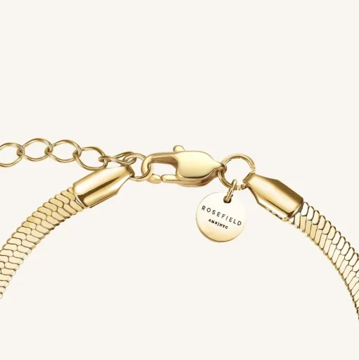Rosefield Snake Heart Bracelet New