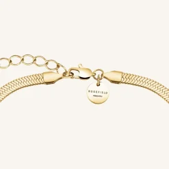 Rosefield Snake Heart Choker New