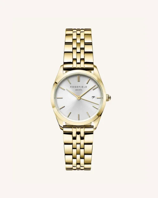 Rosefield Steel Gold Tapered Strap Hot