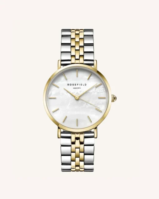 Rosefield Steel Silver Gold Strap Clearance