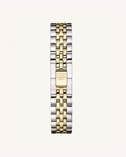 Rosefield Steel Silver Gold Tapered Strap Discount
