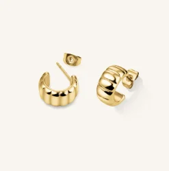 Rosefield Stripe Hoops Clearance