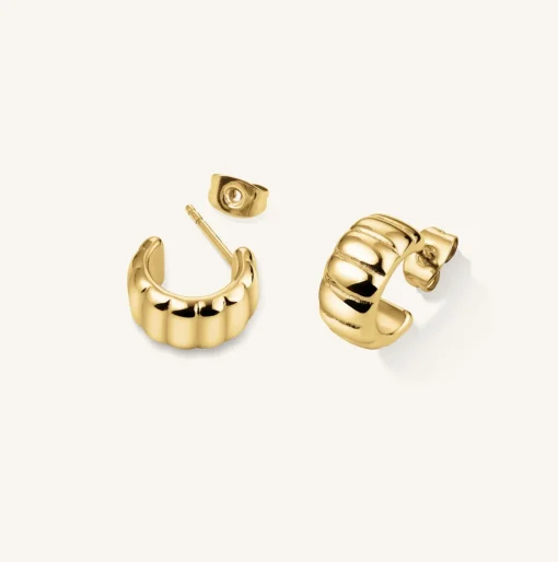 Rosefield Stripe Hoops Clearance
