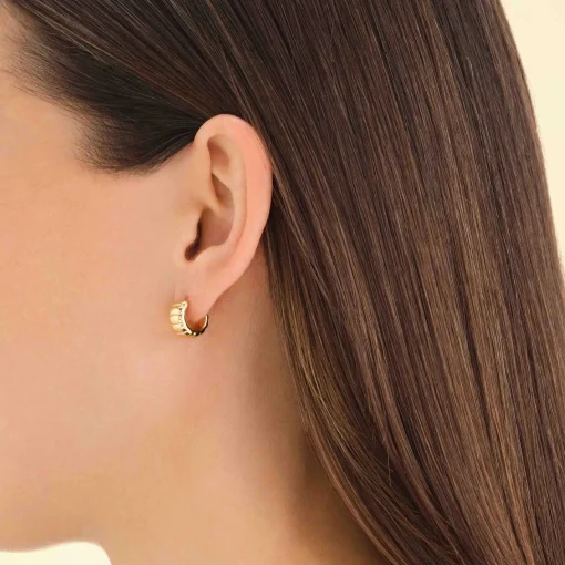 Rosefield Stripe Hoops Clearance