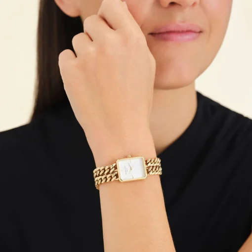 Rosefield Studio Double Chain Gold Discount