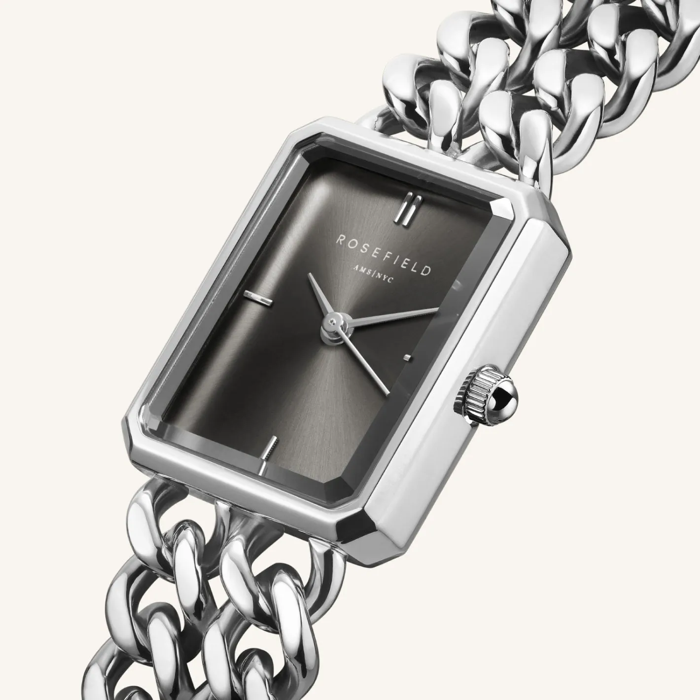 Rosefield Studio Double Chain Silver Discount