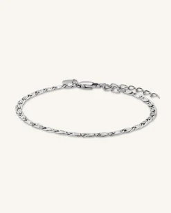 Rosefield Swirl Bracelet Silver Online