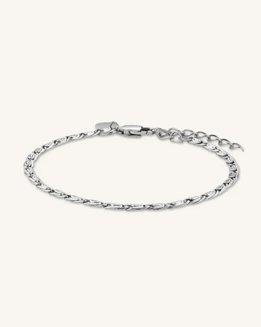 Rosefield Swirl Bracelet Silver Online