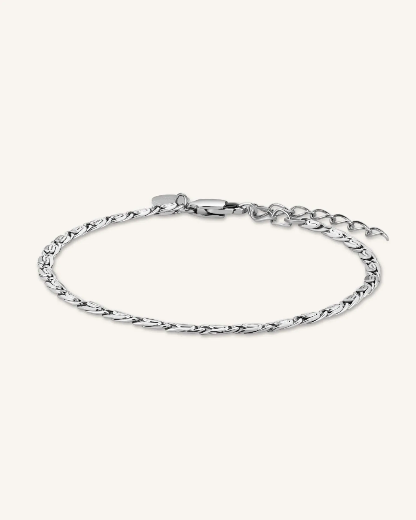 Rosefield Swirl Bracelet Silver Online