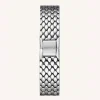 Rosefield The Oval Silver Steel Strap Sale