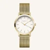 Rosefield Tribeca Gold Mesh New