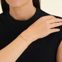 Rosefield Triple Heart Bracelet Discount