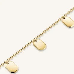 Rosefield Triple Octagon Necklace Fashion
