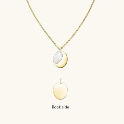 Rosefield Unite Mother of Pearl Necklace New