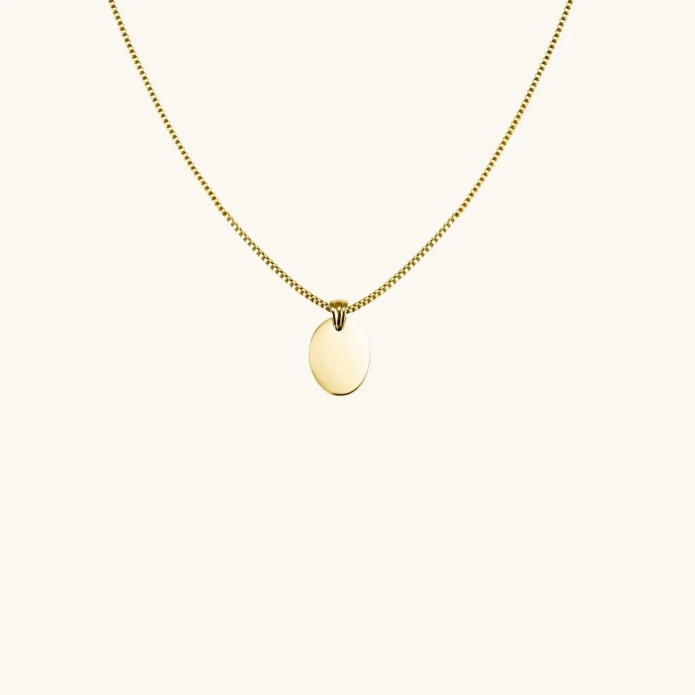 Rosefield Unite Oval Necklace Clearance