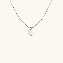 Rosefield Unite Oval Necklace Clearance