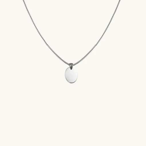 Rosefield Unite Oval Necklace Clearance