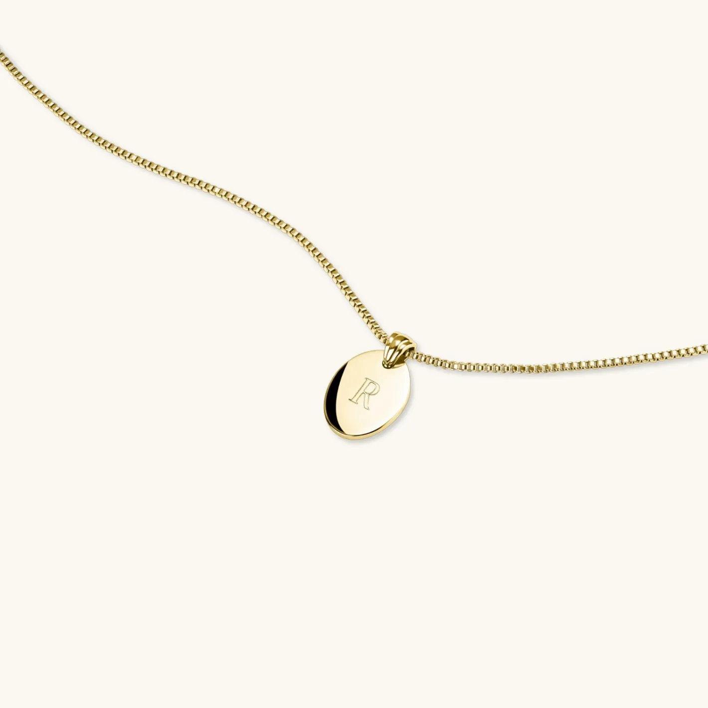 Rosefield Unite Oval Necklace Clearance
