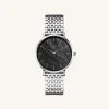 Rosefield Upper East Side Black Silver New