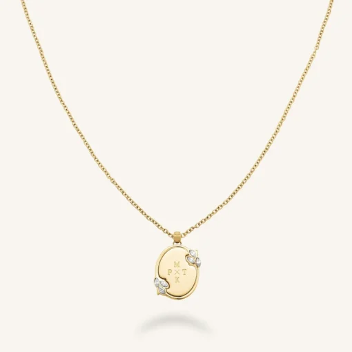 Rosefield Vintage Oval Necklace Discount