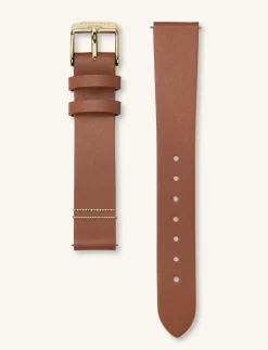 Rosefield West Village Black Cognac New